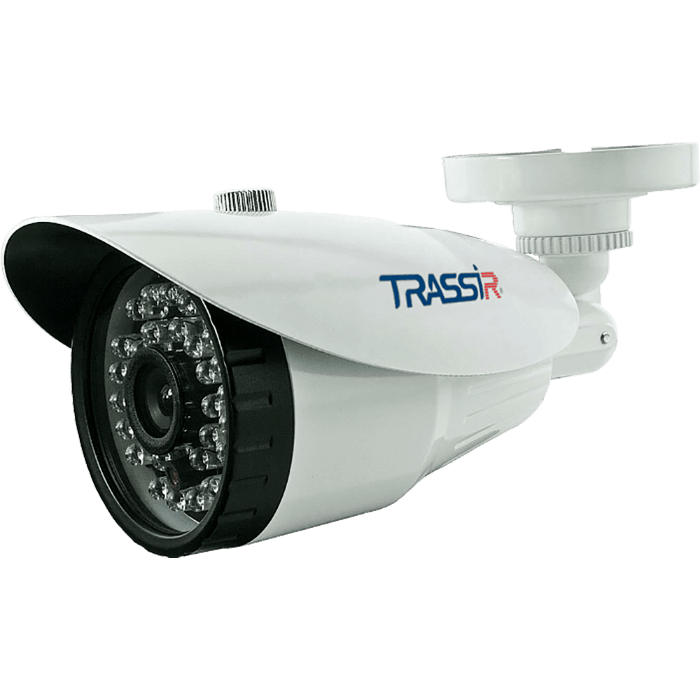 Цилиндрическая видеокамера TRASSIR TR-D2B5 v2 IP, 2 мп, 2.8 мм, уличная