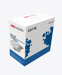 Кабель UTP HikVision DS-1LN5E-E/E UTP для внутренней прокладки