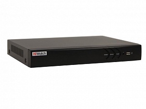 HiWatch DS-H304Q 4-канальный гибридный HD-TVI регистратор для аналоговых, HD-TVI, AHD и CVI камер + 1 IP-канал (до 6 с замещением аналоговых)